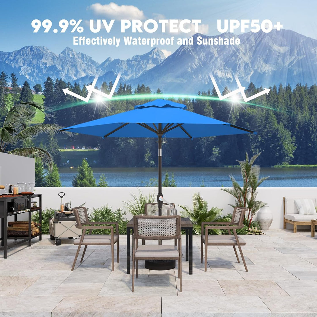 SunGlide™ Terrassenschirm