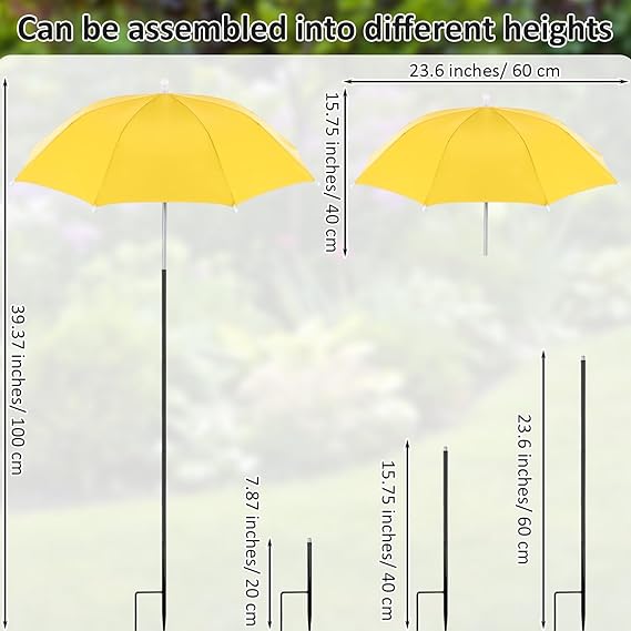 SkyShade™ Solenergi-driven LED-parasoll