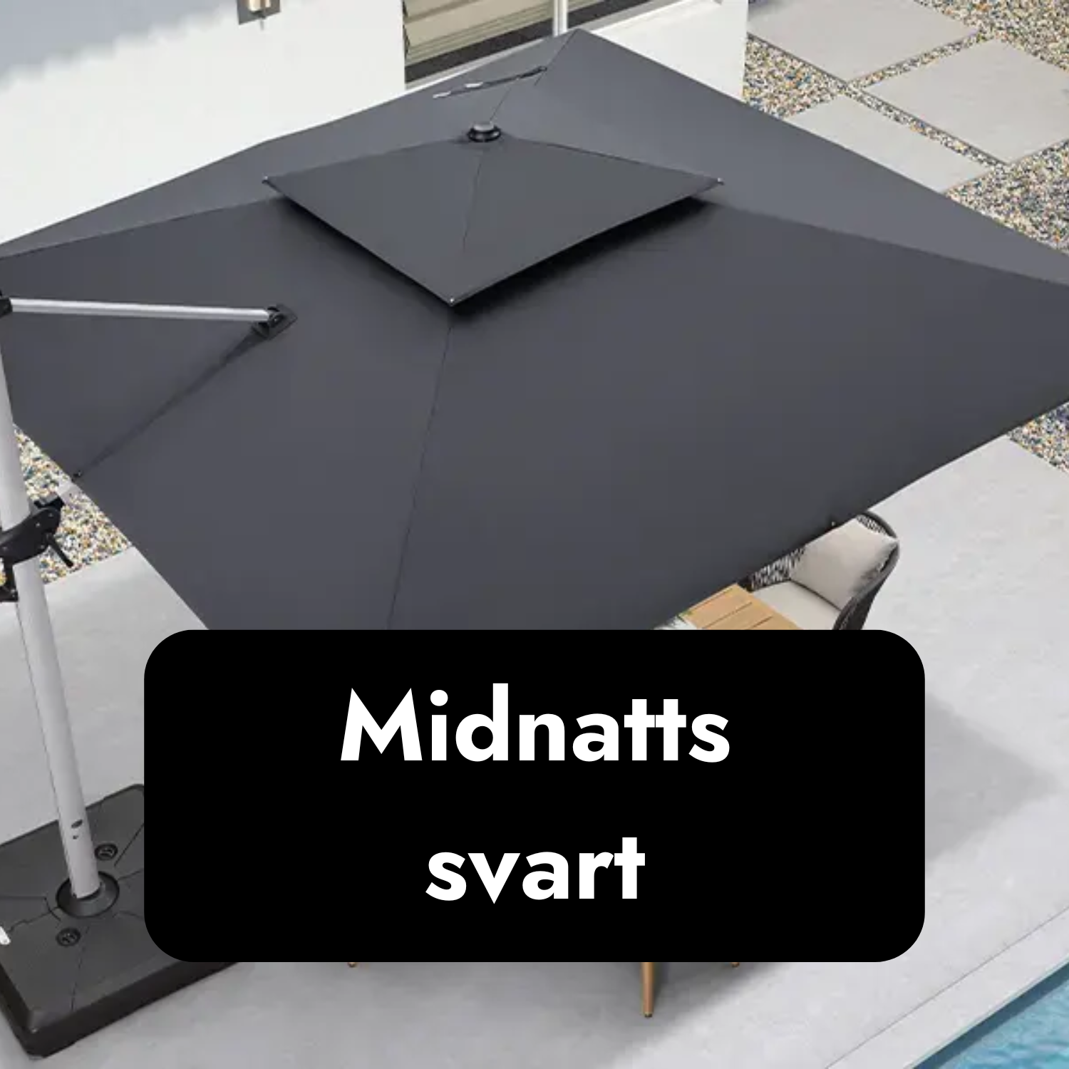 SkyShade™ Solenergi-driven LED-parasoll
